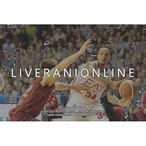 MESTRE (VE) 09-02-2015 UMANA REYER VENEZIA-EA7 EMPORIO ARMANI MILANO NELLA FOTO:MOSS DAVID FOTO PAOLA GARBUIO/AG.ALDO LIVERANI