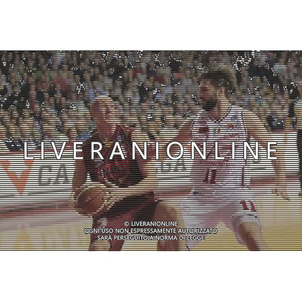 MESTRE (VE) 09-02-2015 UMANA REYER VENEZIA-EA7 EMPORIO ARMANI MILANO NELLA FOTO:PERIC HRVOJE FOTO PAOLA GARBUIO/AG.ALDO LIVERANI
