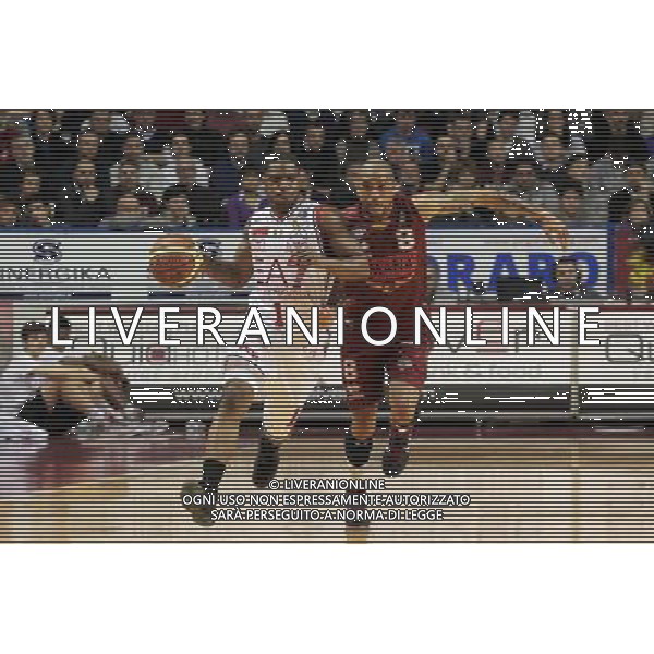 MESTRE (VE) 09-02-2015 UMANA REYER V E JACKSON JARRIUSENEZIA-EA7 EMPORIO ARMANI MILANO NELLA FOTO:RAGLAND JOE FOTO PAOLA GARBUIO/AG.ALDO LIVERANI