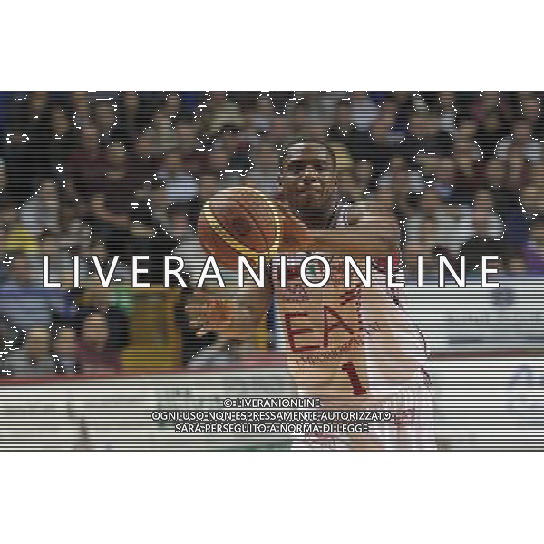 MESTRE (VE) 09-02-2015 UMANA REYER VENEZIA-EA7 EMPORIO ARMANI MILANO NELLA FOTO:RAGLAND JOE FOTO PAOLA GARBUIO/AG.ALDO LIVERANI