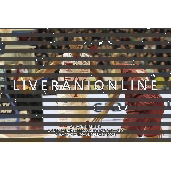 MESTRE (VE) 09-02-2015 UMANA REYER VENEZIA-EA7 EMPORIO ARMANI MILANO NELLA FOTO:RAGLAND JOE FOTO PAOLA GARBUIO/AG.ALDO LIVERANI