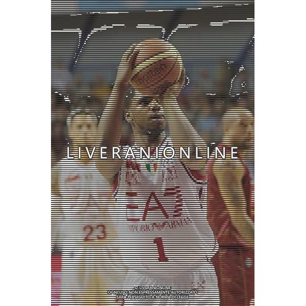 MESTRE (VE) 09-02-2015 UMANA REYER VENEZIA-EA7 EMPORIO ARMANI MILANO NELLA FOTO:RAGLAND JOE FOTO PAOLA GARBUIO/AG.ALDO LIVERANI