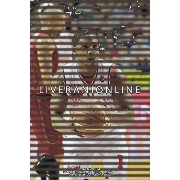 MESTRE (VE) 09-02-2015 UMANA REYER VENEZIA-EA7 EMPORIO ARMANI MILANO NELLA FOTO:RAGLAND JOE FOTO PAOLA GARBUIO/AG.ALDO LIVERANI