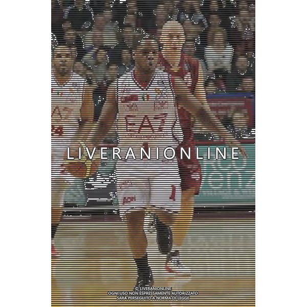 MESTRE (VE) 09-02-2015 UMANA REYER VENEZIA-EA7 EMPORIO ARMANI MILANO NELLA FOTO:RAGLAND JOE FOTO PAOLA GARBUIO/AG.ALDO LIVERANI