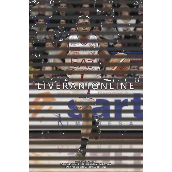 MESTRE (VE) 09-02-2015 UMANA REYER VENEZIA-EA7 EMPORIO ARMANI MILANO NELLA FOTO:RAGLAND JOE FOTO PAOLA GARBUIO/AG.ALDO LIVERANI