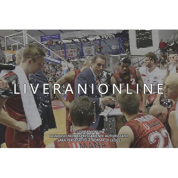 MESTRE (VE) 09-02-2015 UMANA REYER VENEZIA-EA7 EMPORIO ARMANI MILANO NELLA FOTO:RECALCATI CARLO FOTO PAOLA GARBUIO/AG.ALDO LIVERANI