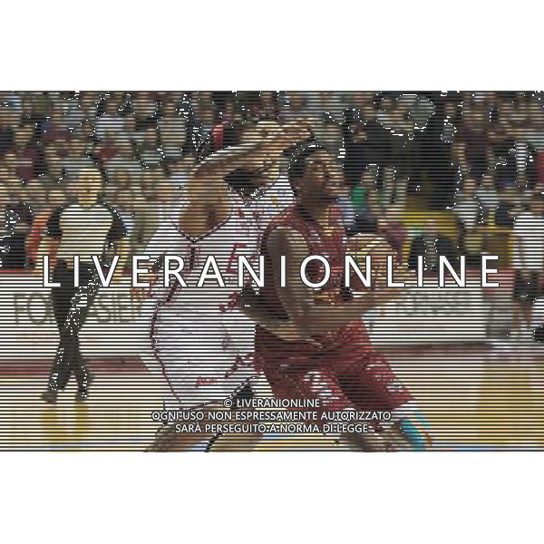 MESTRE (VE) 09-02-2015 UMANA REYER VENEZIA-EA7 EMPORIO ARMANI MILANO NELLA FOTO:STONE JULYAN FOTO PAOLA GARBUIO/AG.ALDO LIVERANI