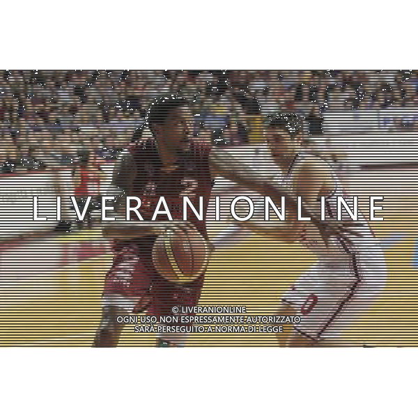 MESTRE (VE) 09-02-2015 UMANA REYER VENEZIA-EA7 EMPORIO ARMANI MILANO NELLA FOTO:Julyan Ray Stone FOTO PAOLA GARBUIO/AG.ALDO LIVERANI