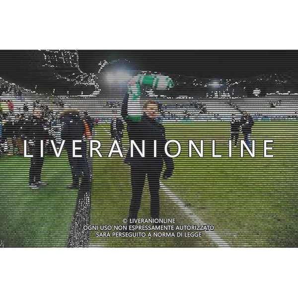 Supporters St Etienne - 10.02.2015 - Red Star / Saint Etienne - 1/8Finale Coupe de France Photo : Dave Winter / Icon Sport AG ALDO LIVERANI SAS ONLY ITALY