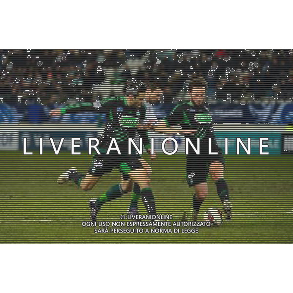 Loic PERRIN / Kevin LEFAIX / Paul BAYSSE - 10.02.2015 - Red Star / Saint Etienne - 1/8Finale Coupe de France Photo : Dave Winter / Icon Sport AG ALDO LIVERANI SAS ONLY ITALY