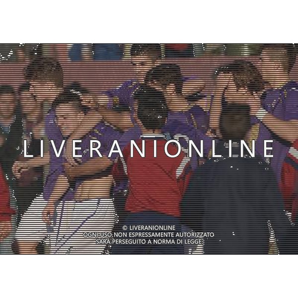 67Â° Viareggio Cup Coppa Carnevale Ottavi di Finale Altopascio (LU) - 10.02.2015 Fiorentina-PSV Eindhoven Nella Foto:minelli esulta /Ph.Vitez-Ag. Aldo Liverani