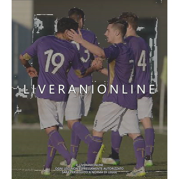 67Â° Viareggio Cup Coppa Carnevale Ottavi di Finale Altopascio (LU) - 10.02.2015 Fiorentina-PSV Eindhoven Nella Foto:minelli esulta /Ph.Vitez-Ag. Aldo Liverani