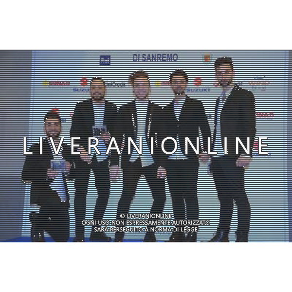 65mo Festival della Canzone Italiana di SanRemo 11 febbraio 2015 nella foto DEAR JACK ©Gazzaniga/AGENZIA ALDO LIVERANI SAS