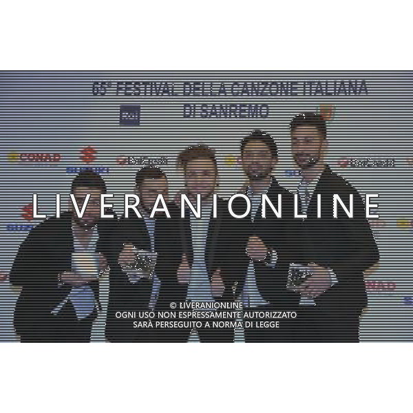 65mo Festival della Canzone Italiana di SanRemo 11 febbraio 2015 nella foto DEAR JACK ©Gazzaniga/AGENZIA ALDO LIVERANI SAS