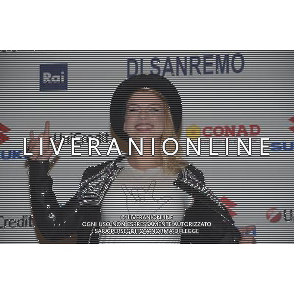 65mo Festival della Canzone Italiana di SanRemo 11 febbraio 2015 nella foto Emma Marrone ©Gazzaniga/AGENZIA ALDO LIVERANI SAS