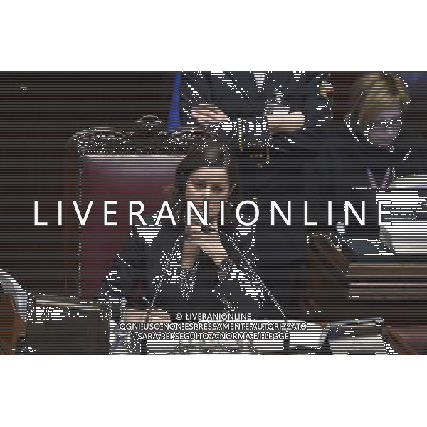 Discussione del disegno di legge costituzionale alla Camera Palazzo Chigi Roma 11 febbraio 2015 nella foto Laura Boldrini ©Corradetti/AGENZIA ALDO LIVERANI SAS