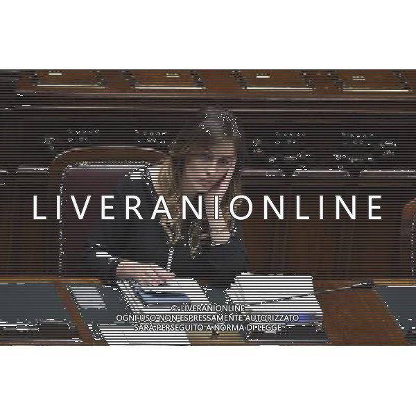 Discussione del disegno di legge costituzionale alla Camera Palazzo Chigi Roma 11 febbraio 2015 nella foto Maria Elena Boschi ©Corradetti/AGENZIA ALDO LIVERANI SAS