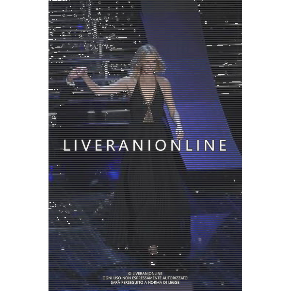 SECONDA SERATA 65mo FESTIVAL DELLA CANZONE ITALIANA DI SANREMO 11 FEBBRAIO 2015 nella foto Charlize Theron ©Gazzaniga/Agenzia Aldo Liverani sas