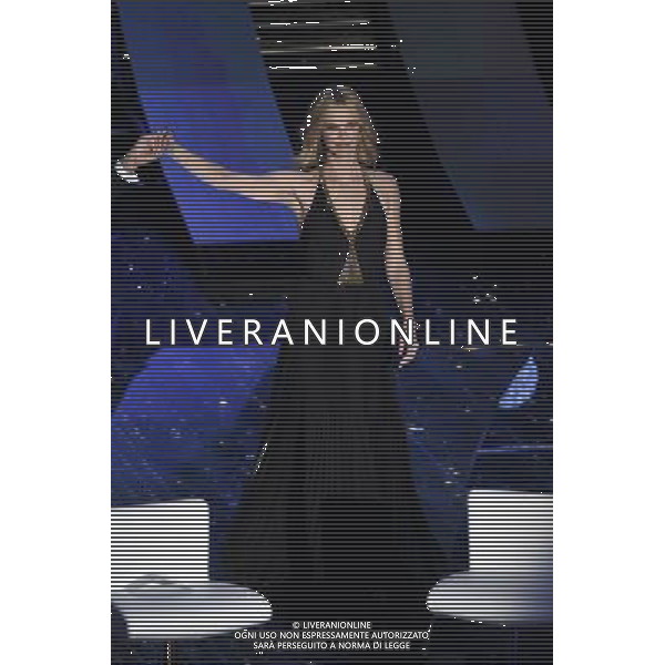 SECONDA SERATA 65mo FESTIVAL DELLA CANZONE ITALIANA DI SANREMO 11 FEBBRAIO 2015 nella foto Charlize Theron ©Gazzaniga/Agenzia Aldo Liverani sas