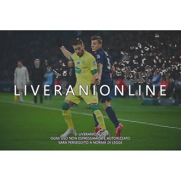 Lucas DEAUX / Lucas DIGNE - 11.02.2015 - Paris Saint Germain / Nantes - 1/8Finale Cupe de France- Photo : Dave Winter / Icon Sport AG ALDO LIVERANI SAS ONLY ITALY