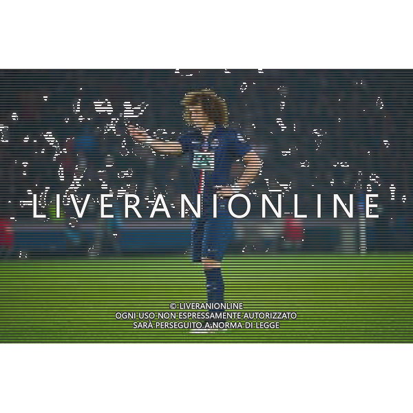 David LUIZ - 11.02.2015 - Paris Saint Germain / Nantes - 1/8Finale Cupe de France- Photo : Dave Winter / Icon Sport AG ALDO LIVERANI SAS ONLY ITALY