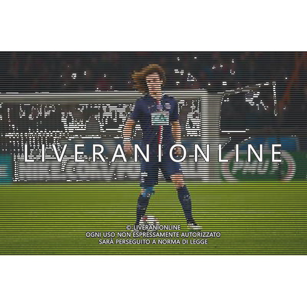 David LUIZ - 11.02.2015 - Paris Saint Germain / Nantes - 1/8Finale Cupe de France- Photo : Dave Winter / Icon Sport AG ALDO LIVERANI SAS ONLY ITALY