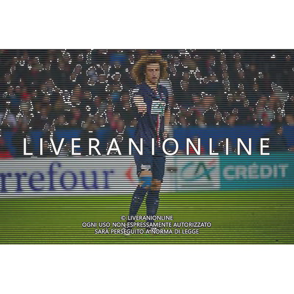 David LUIZ - 11.02.2015 - Paris Saint Germain / Nantes - 1/8Finale Cupe de France- Photo : Dave Winter / Icon Sport AG ALDO LIVERANI SAS ONLY ITALY