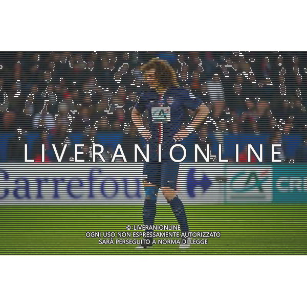 David LUIZ - 11.02.2015 - Paris Saint Germain / Nantes - 1/8Finale Cupe de France- Photo : Dave Winter / Icon Sport AG ALDO LIVERANI SAS ONLY ITALY