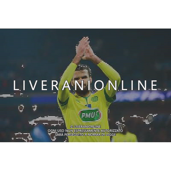 Deception Oswaldo VIZCARRONDO - 11.02.2015 - Paris Saint Germain / Nantes - 1/8Finale Cupe de France- Photo : Dave Winter / Icon Sport AG ALDO LIVERANI SAS ONLY ITALY