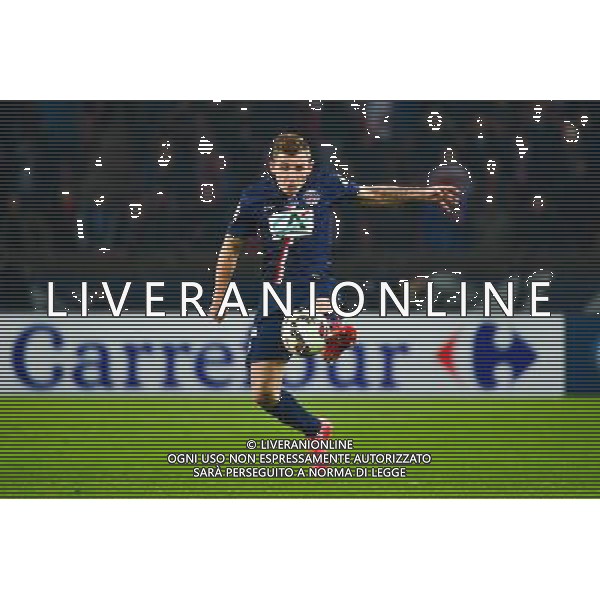 Lucas DIGNE - 11.02.2015 - Paris Saint Germain / Nantes - 1/8Finale Cupe de France- Photo : Dave Winter / Icon Sport AG ALDO LIVERANI SAS ONLY ITALY