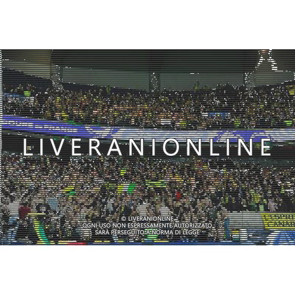 Supporters de Nantes - 11.02.2015 - Paris Saint Germain / Nantes - 1/8Finale Cupe de France- Photo : Dave Winter / Icon Sport AG ALDO LIVERANI SAS ONLY ITALY