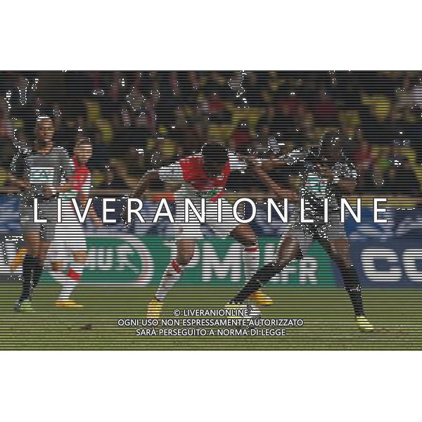 Alain Traore / Fallou Diagne - 11.02.2015 - Monaco / Rennes - 1/8Finale Coupe de France- Photo : Sebastien Nogier / Icon Sport ag aldo liverani sas only italy