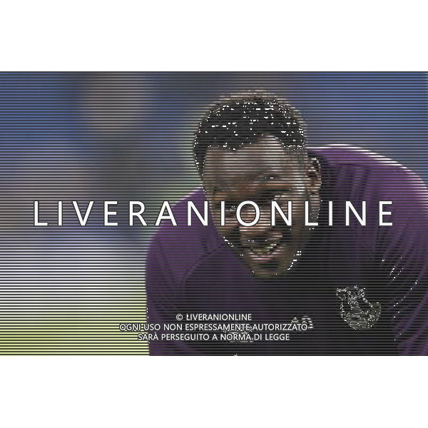 Everton\'s Romelu Lukaku on his return to Stamford Bridge during the pre-match warm-up Photographer Craig Mercer/CameraSport Football - Barclays Premiership - Chelsea v Everton - Wednesday 11th February 2015 - Stamford Bridge - London © CameraSport - 43 Linden Ave. Countesthorpe. Leicester. England. LE8 5PG - Tel: +44 (0) 116 277 4147 - admin@camerasport.com - www.camerasport.com AG ALDO LIVERANI SAS ONLY ITALY