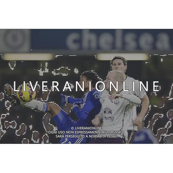 Chelsea\'s new signing Juan Cuadrado in action during todays match Photographer Craig Mercer/CameraSport Football - Barclays Premiership - Chelsea v Everton - Wednesday 11th February 2015 - Stamford Bridge - London © CameraSport - 43 Linden Ave. Countesthorpe. Leicester. England. LE8 5PG - Tel: +44 (0) 116 277 4147 - admin@camerasport.com - www.camerasport.com AG ALDO LIVERANI SAS ONLY ITALY