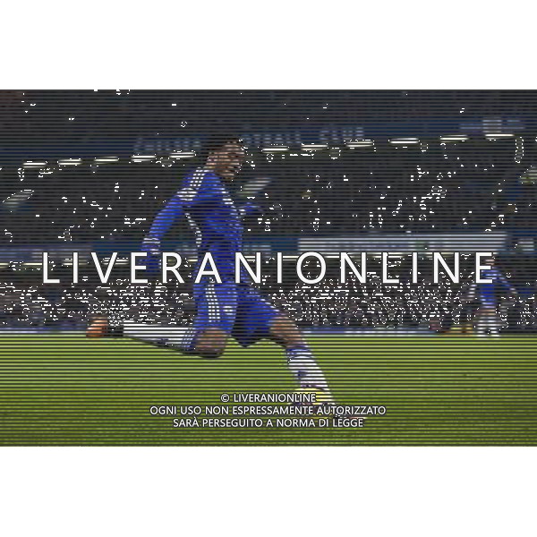 Chelsea\'s new signing Juan Cuadrado in action during todays match Photographer Craig Mercer/CameraSport Football - Barclays Premiership - Chelsea v Everton - Wednesday 11th February 2015 - Stamford Bridge - London © CameraSport - 43 Linden Ave. Countesthorpe. Leicester. England. LE8 5PG - Tel: +44 (0) 116 277 4147 - admin@camerasport.com - www.camerasport.com AG ALDO LIVERANI SAS ONLY ITALY