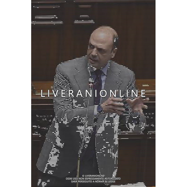 Roma - 12/02/2015 - Palazzo Chigi - Discussione del disegno di legge costituzionale - nella foto: Angelino Alfano / Ph. Fabrizio Corradetti - Ag. Aldo Liverani Sas