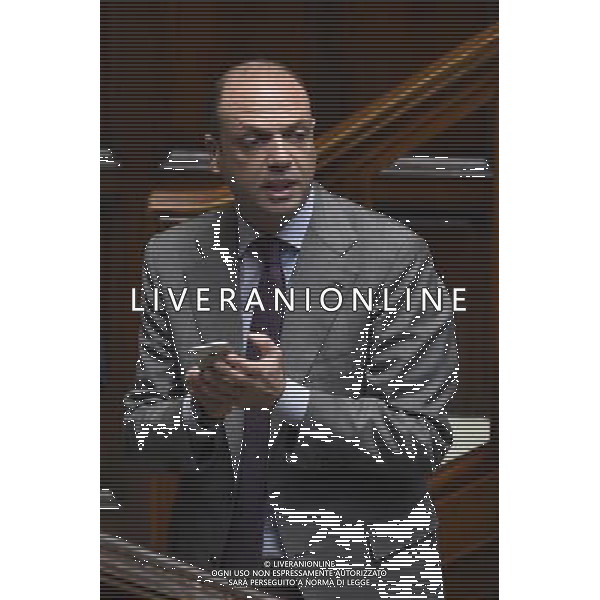 Roma - 12/02/2015 - Palazzo Chigi - Discussione del disegno di legge costituzionale - nella foto: Angelino Alfano / Ph. Fabrizio Corradetti - Ag. Aldo Liverani Sas