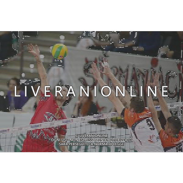 12.02.2015 Jastrzebie Zdroj sport siatkowka mezczyzn Liga Mistrzow 2015 , 2015 CEV DenizBank Volleyball Champions League - Men . Jastrzebski Wegiel (biale) - Sir Safety Perugia (czerwone) n/z. Goran Vujevic . Fot. Tomasz Wantula / EDYTOR.net / NEWSPIX.PL --- Newspix.pl AG ALDO LIVERANI SAS ONLY ITALY *** Local Caption *** www.newspix.pl mail us: info@newspix.pl call us: 0048 022 23 22 222 --- Polish Picture Agency by Ringier Axel Springer Poland