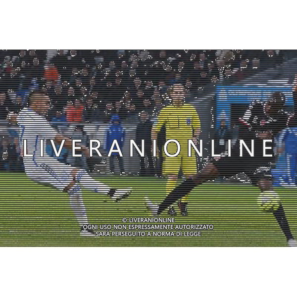Dimitri PAYET - 13.02.2015 - Marseille / Reims - 25e journee Ligue 1 Photo : Gaston Petrelli / Icon Sport AG ALDOL IVERANI SAS ONLY ITALY