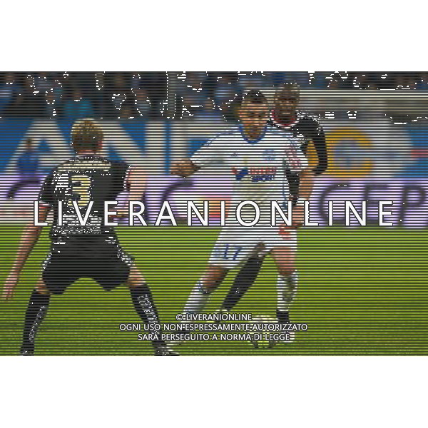 Dimitri PAYET - 13.02.2015 - Marseille / Reims - 25e journee Ligue 1 Photo : Gaston Petrelli / Icon Sport AG ALDOL IVERANI SAS ONLY ITALY