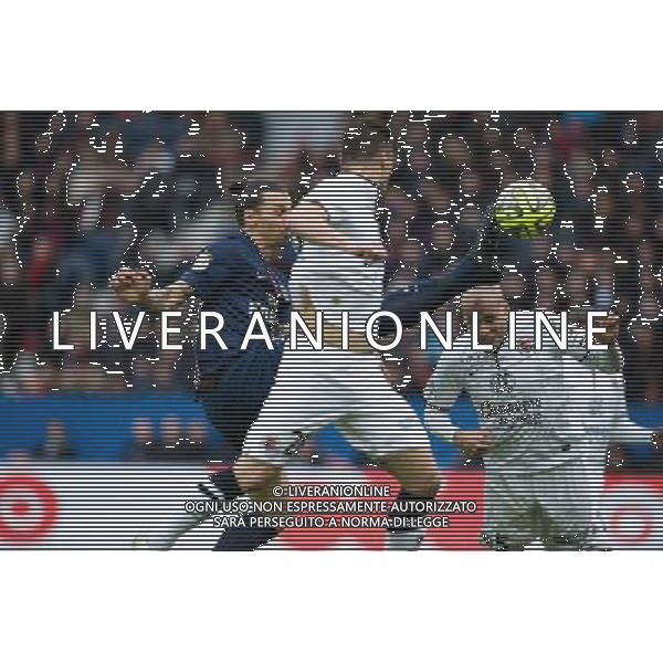 Goal Zlatan Ibrahimovic - 14.02.2015 - Paris Saint Germain / Caen - 25eme journee de Ligue 1 Photo : Andre Ferreira / Icon Sport AG ALDO LIVERANI SAS ONLY ITALY
