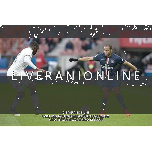 Lucas Moura - 14.02.2015 - Paris Saint Germain / Caen - 25eme journee de Ligue 1 Photo : Andre Ferreira / Icon Sport AG ALDO LIVERANI SAS ONLY ITALY