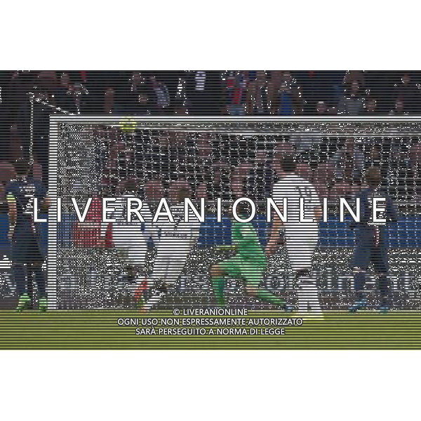 Goal Herve Bazile - 14.02.2015 - Paris Saint Germain / Caen - 25eme journee de Ligue 1 Photo : Andre Ferreira / Icon Sport AG ALDO LIVERANI SAS ONLY ITALY