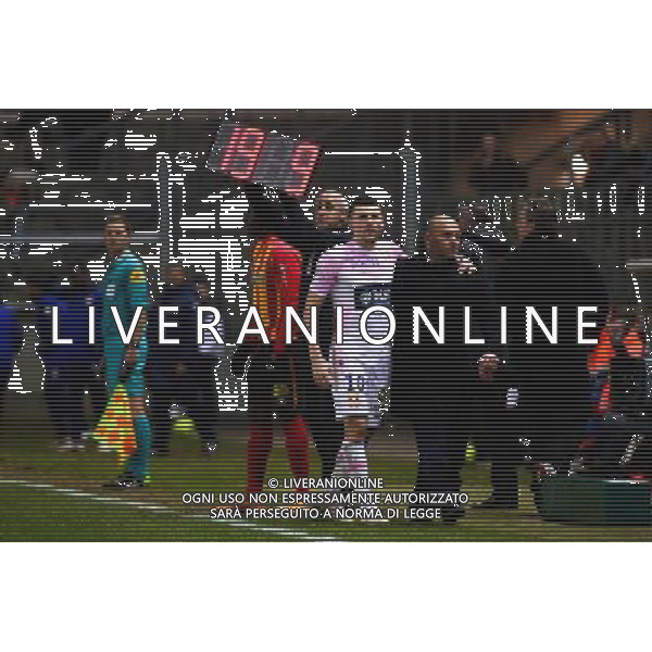 Mathieu DUHAMEL / Pascal DUPRAZ - 14.02.2015 - Lens / Evian Thonon - 25eme journee de Ligue 1 Photo : Dave Winter / Icon Sport AG ALDO LIVERANI SAS ONLY ITALY