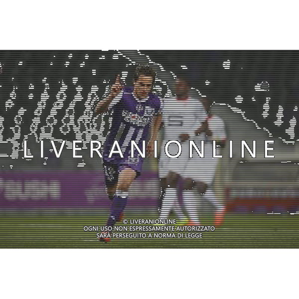 Joie Oscar Trejo - 14.02.2015 - Toulouse / Rennes - 25eme journee de Ligue 1 Photo : Manuel Blondeau / Icon Sport AG ALDO LIVERANI SAS ONLY ITALY