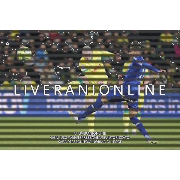 Vincent BESSAT / Ryad BOUDEBOUZ - 14.02.2015 - Nantes / Bastia - 25eme journee de Ligue 1 Photo : Vincent Michel / Icon Sport AG ALDO LIVERANI SAS ONLY ITALY