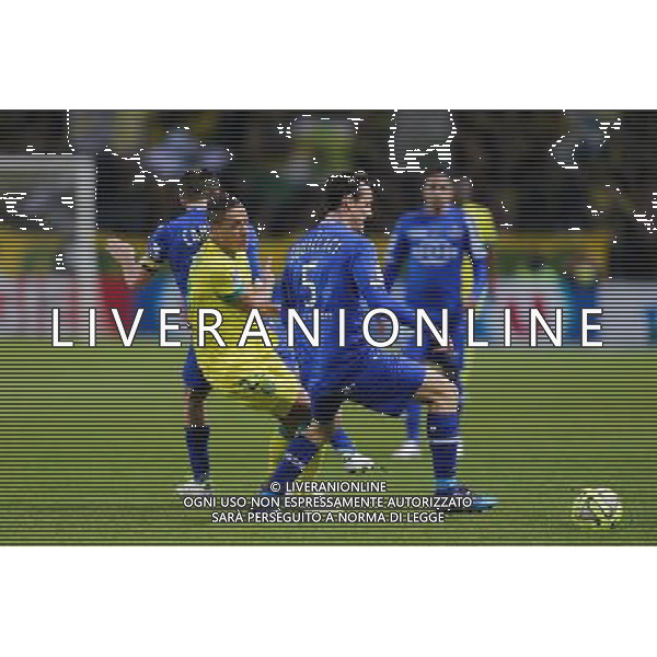 Yacine BAMMOU / Sebastien SQUILLACI - 14.02.2015 - Nantes / Bastia - 25eme journee de Ligue 1 Photo : Vincent Michel / Icon Sport AG ALDO LIVERANI SAS ONLY ITALY