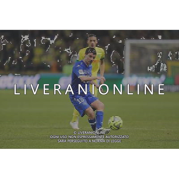 Yannick CAHUZAC - 14.02.2015 - Nantes / Bastia - 25eme journee de Ligue 1 Photo : Vincent Michel / Icon Sport AG ALDO LIVERANI SAS ONLY ITALY