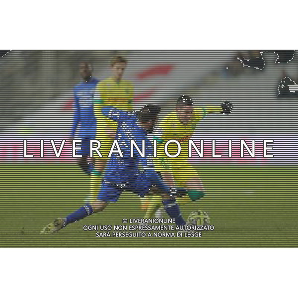 Jordan VERETOUT / Julian PALMIERI - 14.02.2015 - Nantes / Bastia - 25eme journee de Ligue 1 Photo : Vincent Michel / Icon Sport AG ALDO LIVERANI SAS ONLY ITALY