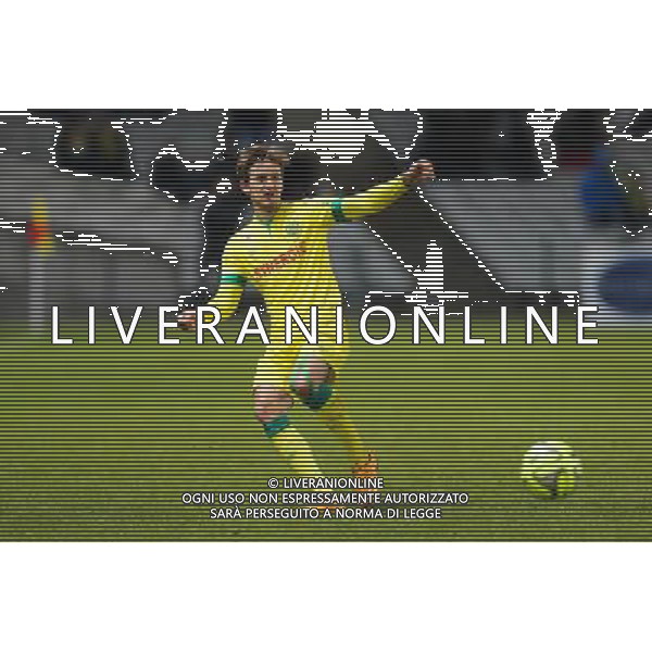 Kian HANSEN - 14.02.2015 - Nantes / Bastia - 25eme journee de Ligue 1 Photo : Vincent Michel / Icon Sport AG ALDO LIVERANI SAS ONLY ITALY